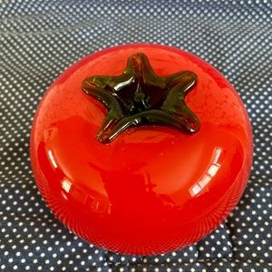Art Glass Tomato